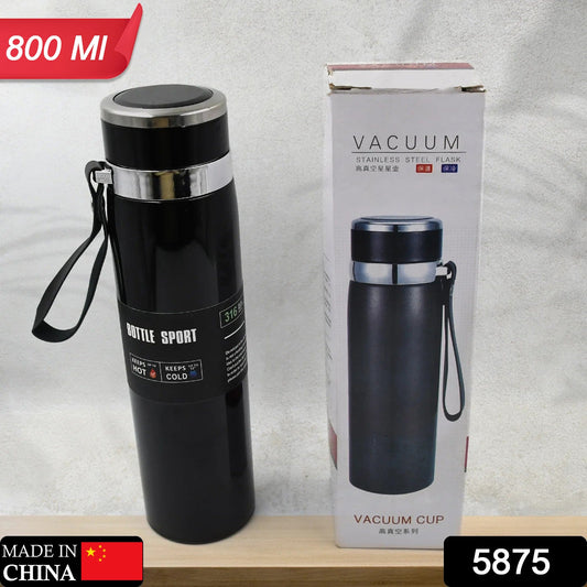 5875 800ml Stainless Steel Water Bottle for Men Women Kids | Thermos Flask | Reusable Leak-Proof Thermos steel for Home Office Gym Fridge Travelling