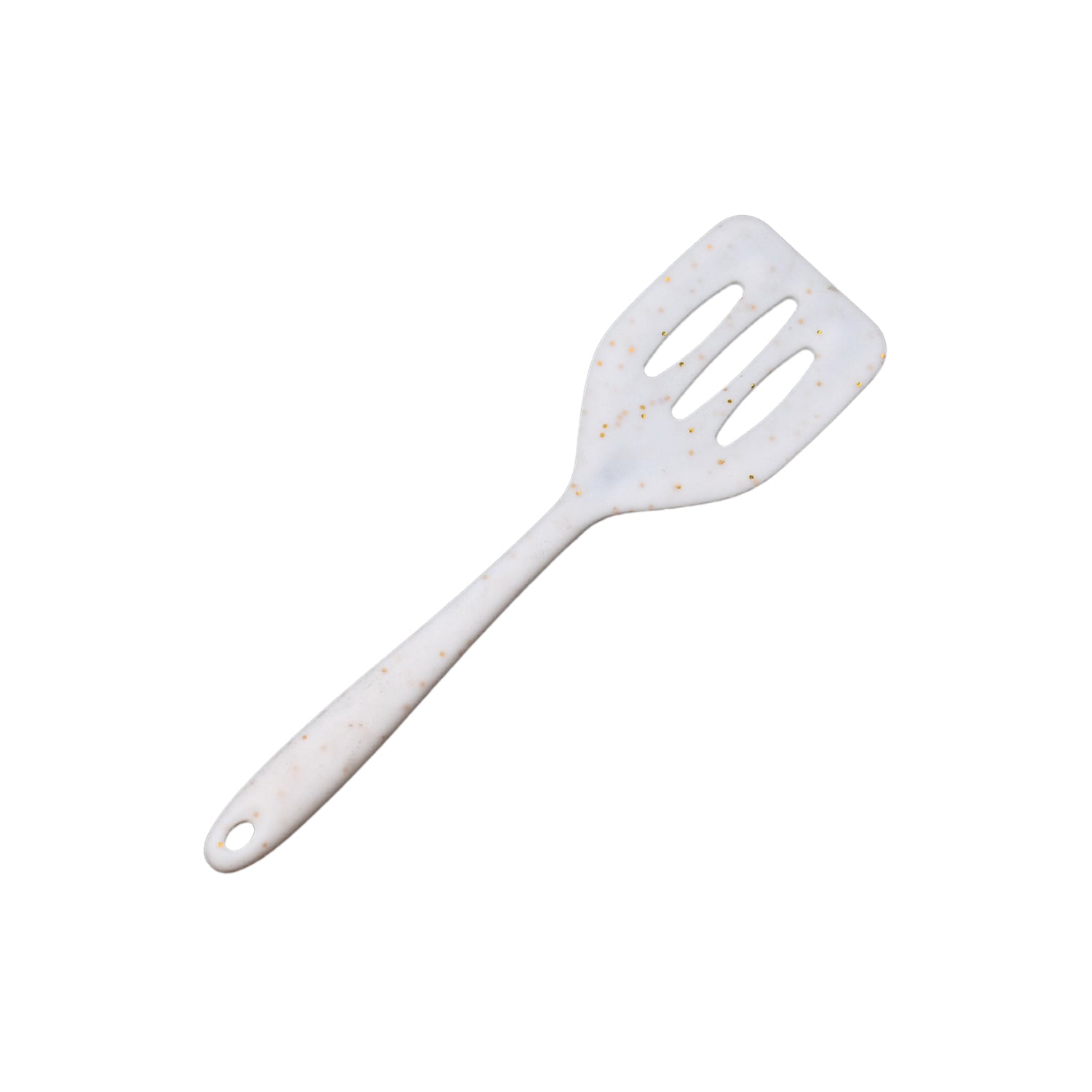 5422 Silicone Turner Spatula/Slotted Spatula High Heat Resistant to 480°F, Hygienic One Piece Design, Non Stick Kitchen Utensil for Fish, Eggs, Pancakes (21cm) JK Trends