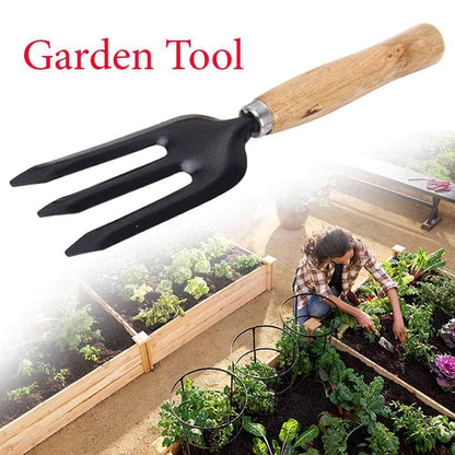 1571 Gardening Tools Seed Handheld Shovel Rake Spade Trowel with Pruning Shear JK Trends