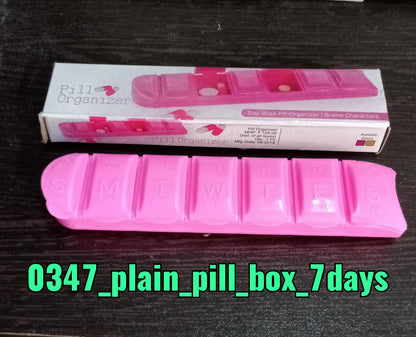 347 -7 Days Pill Box with 7 Compartments DeoDap
