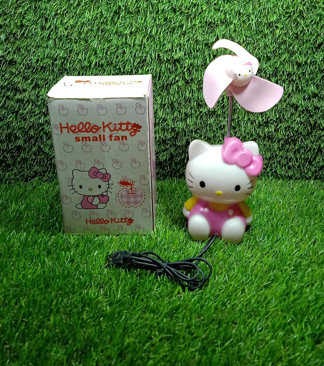 7711 Kitty USB Powered Portable USB Mini Cooling Fan Cooler Portable (Battery Not Include)