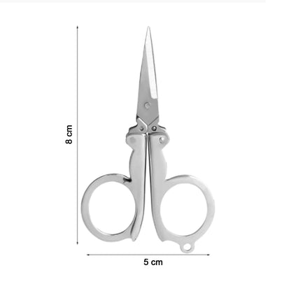 1784 Folding Scissor 3.5inch used in crafting and cutting purposes for children’s and adults. DeoDap