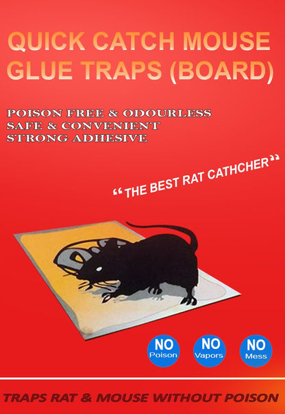 203 Red Mice Glue Traps (1pc) JK Trends