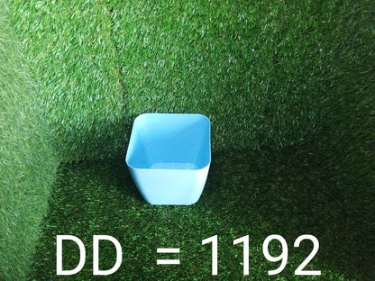 1192  Flower Pots Square Shape For Indoor/Outdoor Gardening JK Trends
