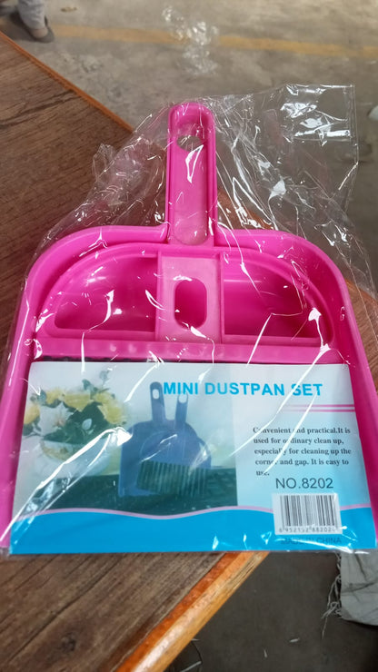 2213 Mini Dustpan with Brush Broom Set for Multipurpose Cleaning - 2 pcs