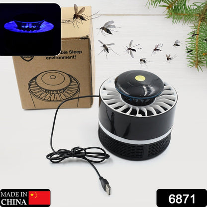6871 Mosquito Killer Light 5W USB Smart Optically Controlled Insect Killing Lamp Use Forbad room
