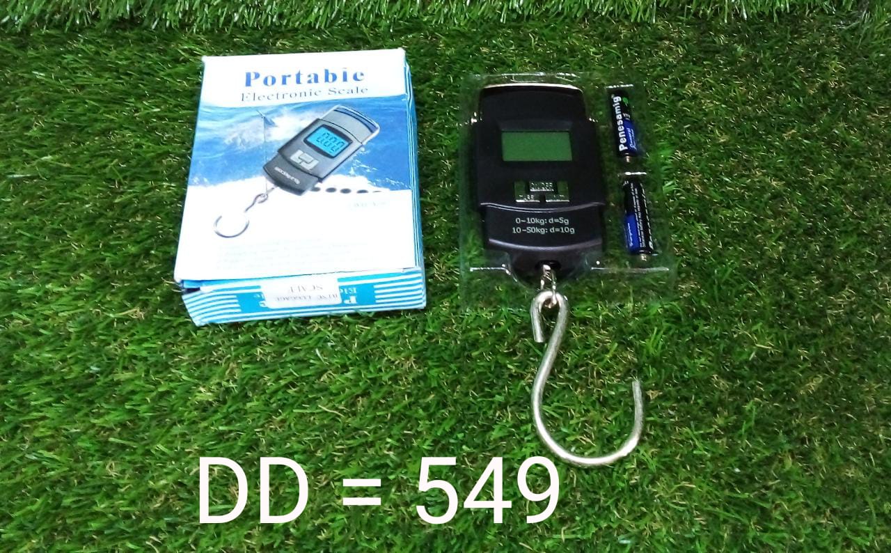 549 Digital Portable Hook Type Weighing Scale (50 kg, Multicolor) JK Trends
