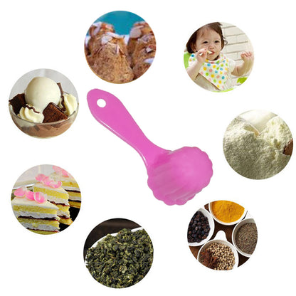 1067 Plastic Sweets Ladoo Mould Measuring Spoon DeoDap
